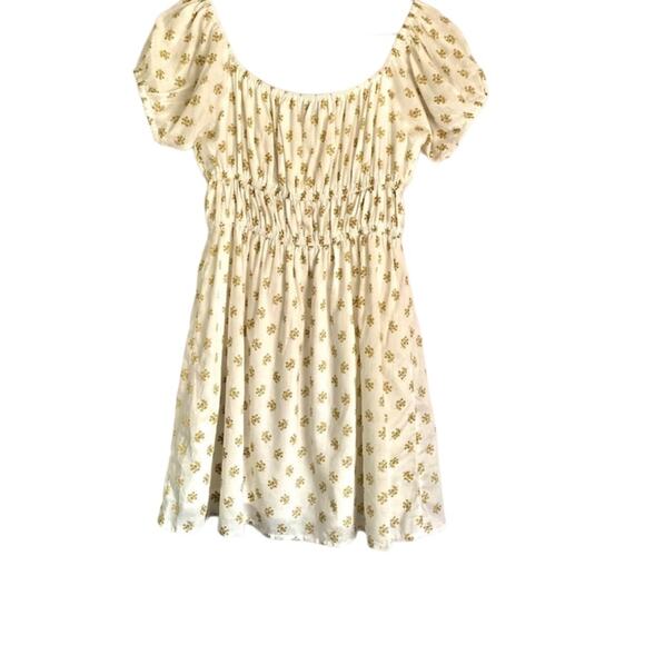 Faithfull the Brand Viola Mini Dress in Cairo Floral Print Size XL NWT - Picture 4 of 7